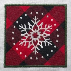 DII® Christmas Fireside Embellished Dishtowels Set 17 DII® Christmas Fireside Embellished Dishtowels Set -Michaels X-Mas Decor D539875S 6