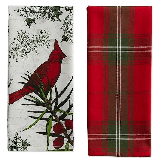 DII® Holiday Botanical Dishtowel Set 5 DII® Holiday Botanical Dishtowel Set - Image 3
