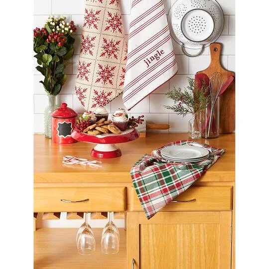 DII® Assorted Jingle Dishtowel Set 13 DII® Assorted Jingle Dishtowel Set - Image 11