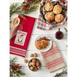 DII® Assorted Little Gnome Dishtowel Set -Michaels X-Mas Decor D539890S 5