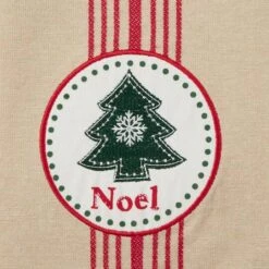 DII® Assorted Noel Tree Dishtowel Set -Michaels X-Mas Decor D539891S 8
