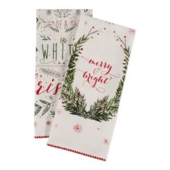 DII® Noel Printed Dishtowel Set 11 DII® Noel Printed Dishtowel Set -Michaels X-Mas Decor D539900S 4