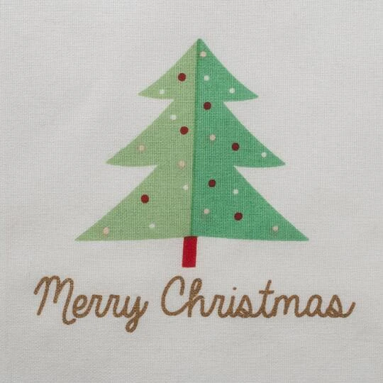 DII® Red Check & White Merry Christmas Dishtowel Set 12 DII® Red Check & White Merry Christmas Dishtowel Set - Image 10