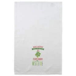 DII® Under The Mistletoe Holiday Dishtowel Set 17 DII® Under The Mistletoe Holiday Dishtowel Set -Michaels X-Mas Decor D539913S 3