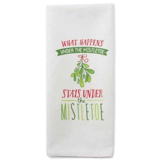 DII® Under The Mistletoe Holiday Dishtowel Set 7 DII® Under The Mistletoe Holiday Dishtowel Set - Image 5