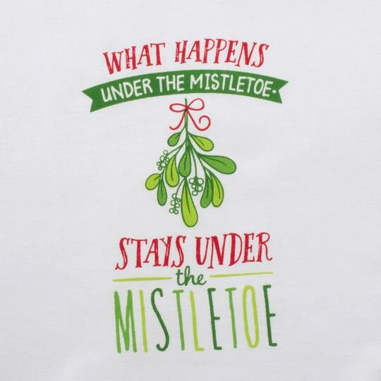 DII® Under The Mistletoe Holiday Dishtowel Set 12 DII® Under The Mistletoe Holiday Dishtowel Set - Image 10