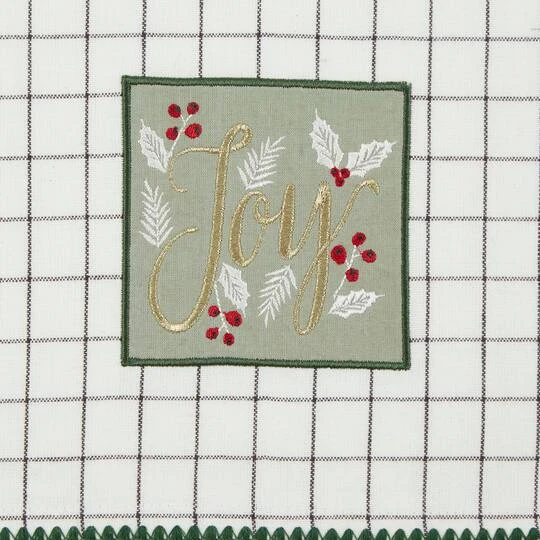 DII® Winter Woods Embellished Dishtowel Set 6 DII® Winter Woods Embellished Dishtowel Set - Image 4