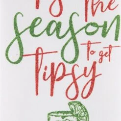 DII® Assorted Tipsy Glitzy Christmas Dishtowel Set 16 DII® Assorted Tipsy Glitzy Christmas Dishtowel Set -Michaels X-Mas Decor D539933S 4