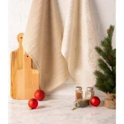 DII® Winter Sparkle Dishtowel Set 14 DII® Winter Sparkle Dishtowel Set -Michaels X-Mas Decor D539934S 4