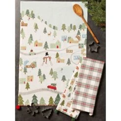 DII® Kitchen & Tabletop Jolly Tree Collection Dishtowel Set -Michaels X-Mas Decor D539938S 10