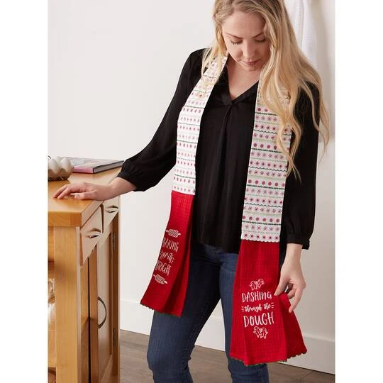 DII® Holiday Kitchen Towel Scarf 9 DII® Holiday Kitchen Towel Scarf - Image 7