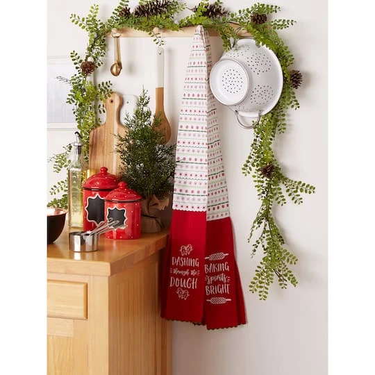 DII® Holiday Kitchen Towel Scarf 12 DII® Holiday Kitchen Towel Scarf - Image 10