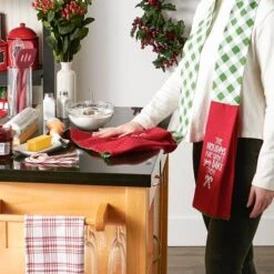 DII® Sweet Christmas Cookie Kitchen Towel Scarf -Michaels X-Mas Decor D539945S 4