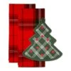 DII® Christmas Tree Potholder Gift Set -Michaels X-Mas Decor D539949S 1