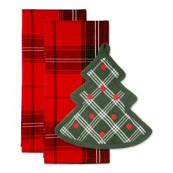 DII® Christmas Tree Potholder Gift Set