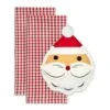 DII® Jolly Santa Potholder Gift Set 1 DII® Jolly Santa Potholder Gift Set -Michaels X-Mas Decor D539950S 1