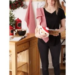 DII® Jolly Santa Potholder Gift Set 25 DII® Jolly Santa Potholder Gift Set -Michaels X-Mas Decor D539950S 11