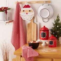 DII® Jolly Santa Potholder Gift Set 21 DII® Jolly Santa Potholder Gift Set -Michaels X-Mas Decor D539950S 7