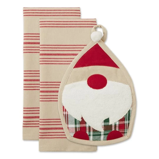 DII® Winter Gnome Potholder Gift Set 3 DII® Winter Gnome Potholder Gift Set
