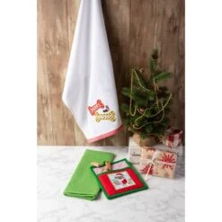 DII® Christmas Pup Kitchen Gift Set 18 DII® Christmas Pup Kitchen Gift Set -Michaels X-Mas Decor D539954S 4