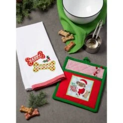 DII® Christmas Pup Kitchen Gift Set 19 DII® Christmas Pup Kitchen Gift Set -Michaels X-Mas Decor D539954S 5