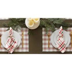 DII® Merry Napkin Rings, 6ct. -Michaels X-Mas Decor D539965S 8