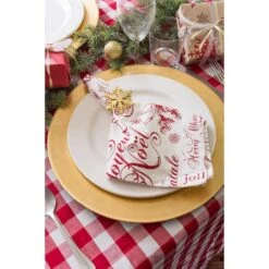 DII® Gold Snowflake Napkin Rings, 6ct. 12 DII® Gold Snowflake Napkin Rings, 6ct. -Michaels X-Mas Decor D539968S 4