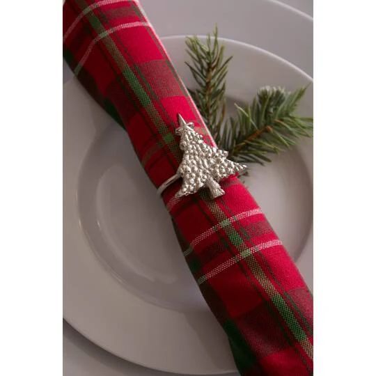 DII® Christmas Tree Napkin Rings, 6ct. 8 DII® Christmas Tree Napkin Rings, 6ct. - Image 6