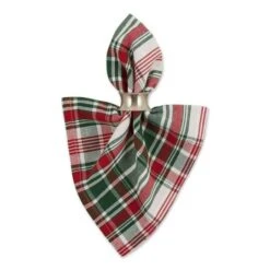 DII® Yuletide Plaid Napkins, 6ct. -Michaels X-Mas Decor D539992S 5