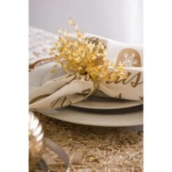 DII® Gold Christmas Collage Napkins, 6ct. 19 DII® Gold Christmas Collage Napkins, 6ct. -Michaels X-Mas Decor D539999S 5