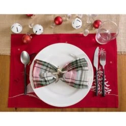 DII® Christmas Plaid Napkins, 6ct. 17 DII® Christmas Plaid Napkins, 6ct. -Michaels X-Mas Decor D540002S 6