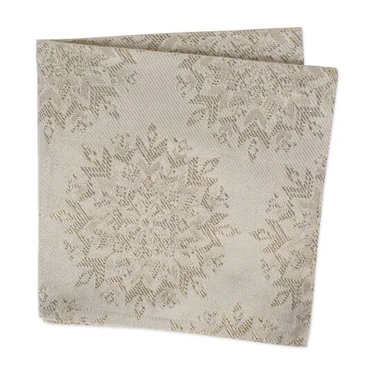 DII® Winter Sparkle Jacquard Napkins, 6ct. 8 DII® Winter Sparkle Jacquard Napkins, 6ct. - Image 6