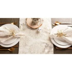 DII® Winter Sparkle Jacquard Napkins, 6ct. 21 DII® Winter Sparkle Jacquard Napkins, 6ct. -Michaels X-Mas Decor D540007S 8
