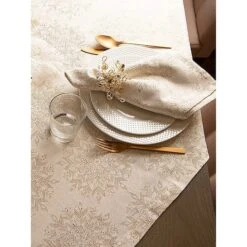DII® Winter Sparkle Jacquard Napkins, 6ct. 15 DII® Winter Sparkle Jacquard Napkins, 6ct. -Michaels X-Mas Decor D540007S 9