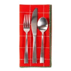 DII® Joyful Snowflakes Jacquard Napkins, 6ct. -Michaels X-Mas Decor D540010S 3