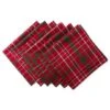 DII® Tartan Holly Plaid Napkin Set, 6ct.