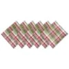 DII® Holly Jolly Plaid Napkin Set, 6ct.