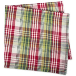 DII® Holly Jolly Plaid Napkin Set, 6ct. -Michaels X-Mas Decor D540015S 4