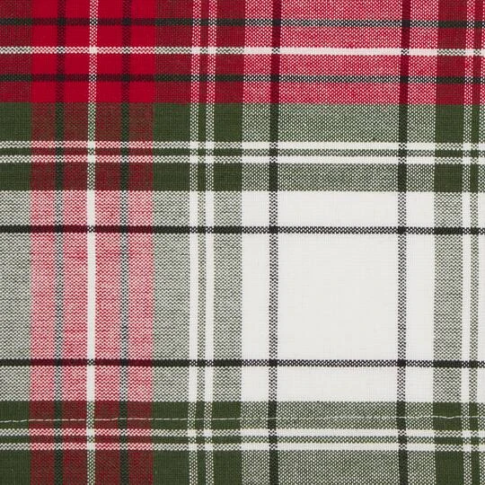 DII® Christmas Plaid Placemats, 6ct. 7 DII® Christmas Plaid Placemats, 6ct. - Image 5