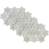 DII® Embroidered Snowflake Placemats, 4ct. -Michaels X-Mas Decor D540029S 1
