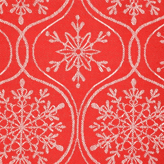 DII® Joyful Snowflakes Jacquard Placemats, 4ct. 11 DII® Joyful Snowflakes Jacquard Placemats, 4ct. - Image 9