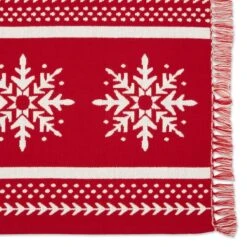 DII® Nordic Snowflake Stripe Jacquard Placemats, 4ct. 17 DII® Nordic Snowflake Stripe Jacquard Placemats, 4ct. -Michaels X-Mas Decor D540033S 4