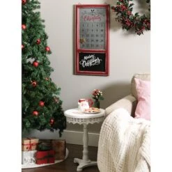 DII® Chalkboard & Galvanized Tin Days 'Til Christmas Advent Calendar 15 DII® Chalkboard & Galvanized Tin Days 'Til Christmas Advent Calendar -Michaels X-Mas Decor D540034S 4