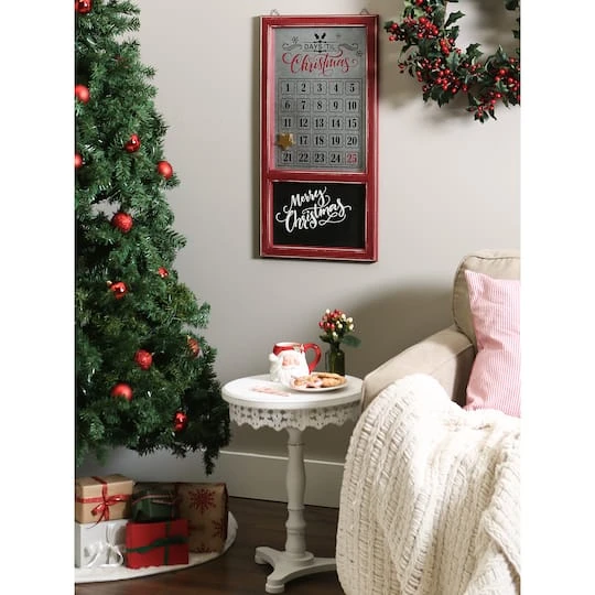 DII® Chalkboard & Galvanized Tin Days 'Til Christmas Advent Calendar 7 DII® Chalkboard & Galvanized Tin Days 'Til Christmas Advent Calendar - Image 5
