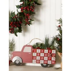 DII® Christmas Tree Truck Advent Calendar -Michaels X-Mas Decor D540035S 4