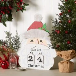 DII® Santa Head Days 'Til Christmas Advent Calendar 15 DII® Santa Head Days 'Til Christmas Advent Calendar -Michaels X-Mas Decor D540039S 4