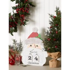 DII® Santa Head Days 'Til Christmas Advent Calendar 16 DII® Santa Head Days 'Til Christmas Advent Calendar -Michaels X-Mas Decor D540039S 5