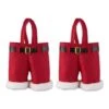 DII® Santa Pants Bottle Tote Set 2 DII® Santa Pants Bottle Tote Set -Michaels X-Mas Decor D540040S 1