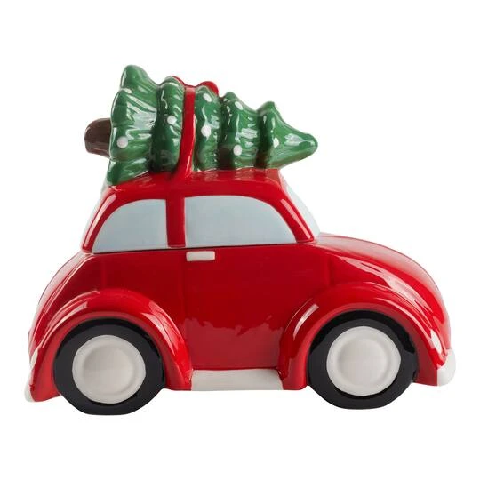 DII® Christmas Car Cookie Jar 6 DII® Christmas Car Cookie Jar - Image 4
