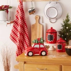 DII® Christmas Car Cookie Jar 14 DII® Christmas Car Cookie Jar -Michaels X-Mas Decor D540042S 5